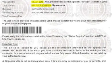 Photo of Условия получения электронной туристической визы в Сингапур для граждан России, Беларуси, Украины и Казахстана в 2025 году